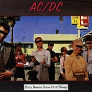 Dirty Deeds Done Dirt Cheap (AC/DC, 1976)