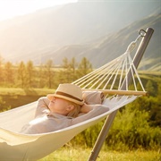 Sleeping in a Hammock
