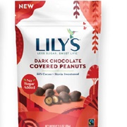 Lily's Dark Chocolate Covered Peanuts