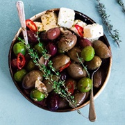 Marinated Olive Tray