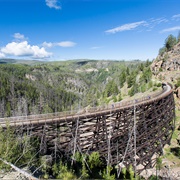 Myra Canyon Trestle Bridges, BC, Canada