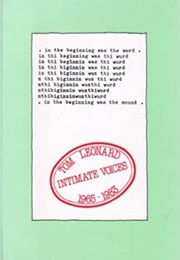 Intimate Voices (Tom Leonard)