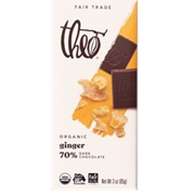 Theo Ginger 70% Chocolate