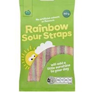 Woolworths Rainbow Sour Straps