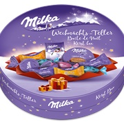 Milka Christmas Plate