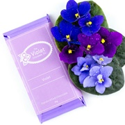 Violet Chocolate Co. Candied Violets & Dark Chocolate