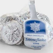 Steenland Chocolate Snowflake Coins