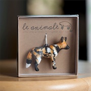 African Wild Dog Ornament