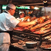Eat at Street Parrillas in Buenos Aires