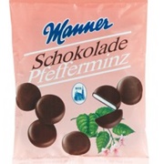 Manner Schokolade Pfefferminz
