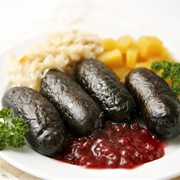 Verivorst (Blood Sausage). Estonia