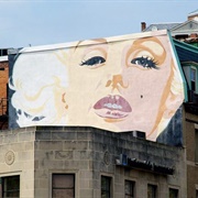 Marilyn Monroe Mural