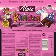 Stollwerck Alpia Fur Kinder