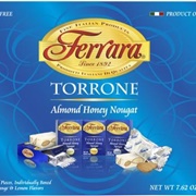 Ferrara Torrone Almond Honey Nougat