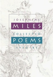 Collected Poems, 1930-83 (Josephine Miles)