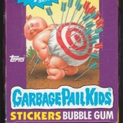 Topps Garbage Pail Kids Stickers &amp; Gum
