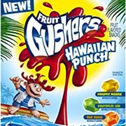 Fruit Gushers Hawaiian Punch