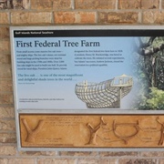 First Federal Tree Farm Marker
