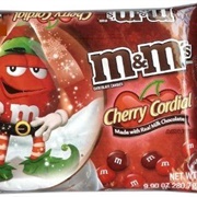 M&Ms Cherry Cordial