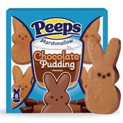 Chocolate Pudding Peeps