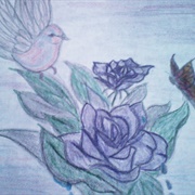 Bird and Rose Angelina Jensen