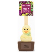Cocoba Chick Milk Chocolate Spoon
