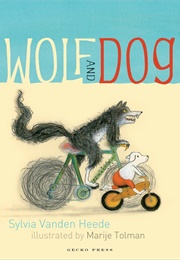 Wolf and Dog (Sylvia Vanden Heede)