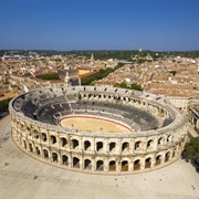 Les Arènes. Nîmes, France