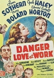 Danger Love at Work (Ann Sothern and Jack Haley (1937)