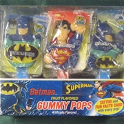 Batman & Superman Gummy Pops