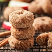 Cinnamon Apple Donuts
