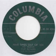 Nine Times Out of Ten - Cliff Richard & the Shadows