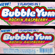 Bubble Yum Rockin' Raspberry
