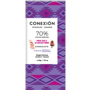 Conexion 70% Pink Salt & Cacao Nibs