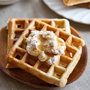 Eggnog Waffles