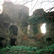 Llanvair Discoed Castle