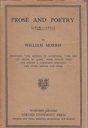 Prose and Poetry (William Morris)