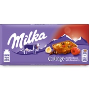 Milka Collage Raspberry
