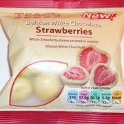 Belgian White Chocolate Strawberries