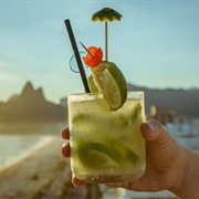 Down Caipirinhas in Rio De Janeiro, Brazil