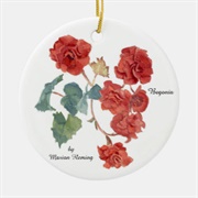 Begonia Ornament