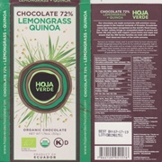 Hoja Verde 72% Lemongrass Quinoa