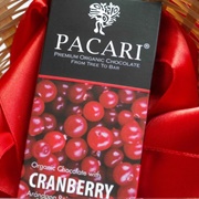 Pacari Cranberry Chocolate Bar