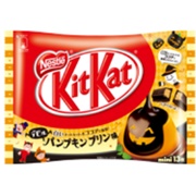 Kit Kat Devil Pumpkin Pudding