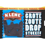 Klene Grote Zoute Drop Stukken