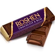 Roshen Chocolate & Rum