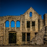 Autumn Sunset,  Ha Ha Tonka State Park, MO