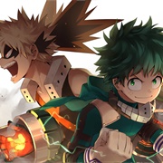 Midoriya and Bakugo