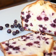 Saskatoon Pound Cake