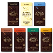 Green & Black's Organic Chocolate Bars